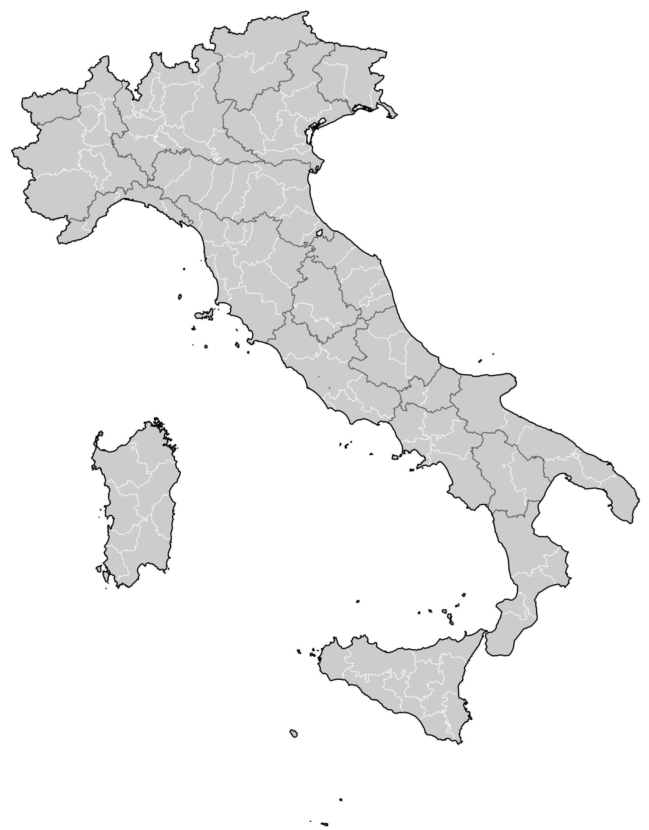 Map of Italy